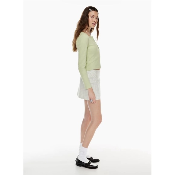 Aritzia | Sunday Best Drew Long Sleeve Top Sagebrush Green Size Small NWT - Picture 3 of 8